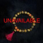 Tiger eye Tri Rudhraksh
