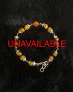 Tiger Eye Silver Caped